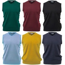 Relco Herren Gestrickt Tank