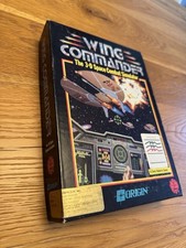 Wing Commander IBM MS-DOS PC 5.25 / ORIGIN 1990 Rare