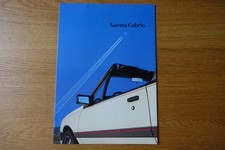 PROSPEKT - Opel Ascona Cabrio