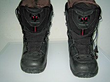 Snowboard Boots Damen "Salomon Optima" Gr. 41, schwarz mit pinken Applikationen