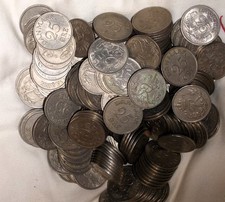 200 Dänische Münzen 25 Öre