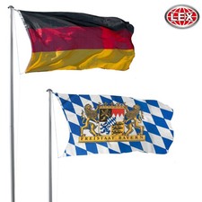 Aluminium fahnenmast inkl - fahnenmast,
