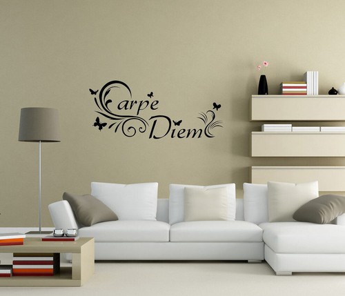 Carpe diem wandaufkleber - carpe,