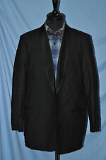 MASTERHAND DINNERJACKET schwarz Smoking mit Schalkragen+Seidenspiegel Gr. XL 27