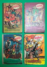 WIPA Mosaik-Bücher Digedags Einzelbände 1 - 4 Ritter-Runkel-Serie 1965/1966