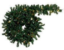 LIVARNO home LED-Tannengirlande Girlande Lichterkette 80 LEDs warmweiß