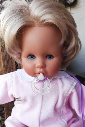 Puppe blond spielpuppe zapf - blond,