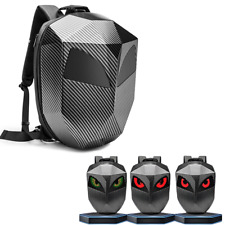 DIY Rücksack Led Helm Laptop Motorrad Tasche Wasserdicht Bluetooth Reisetasche