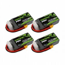 4X Ovonic 4S Lipo Akkus 14.8V 80C 650mah XT30 für RC Drohne 3''FPV quad Heli