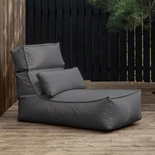 BL 62001 Stay Lounger  75 x 60 x 120 cm coal Sonnenliege Gartenliege Liege Garte