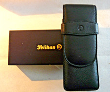 Pelikan 3er Lederetui 1 TG31 schwarz # sehr gut erhalten # unbenutzt # (1606SH)