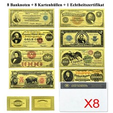 USA Gedenkbanknoten Set –