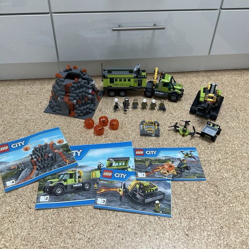 Lego 60124 vulkan - lego,