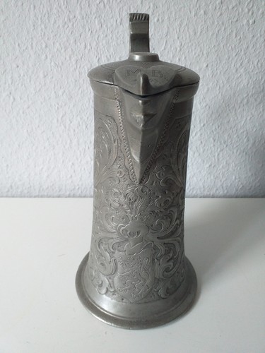 Zinn schnabelkanne barock - schnabelkanne,