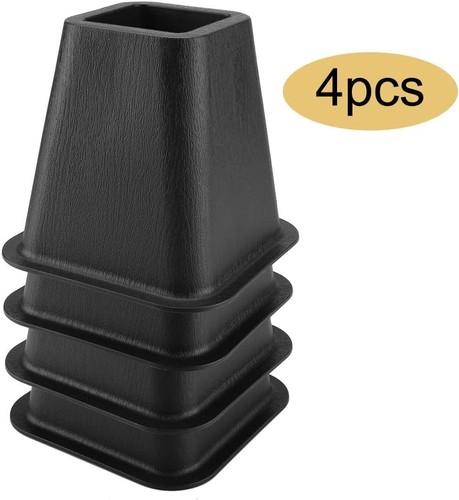 4pcs schwarz möbelerhöher - 4pcs,