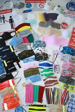 Masken Sammlung Schutzmasken Sammlung für Sammler! 100 Stück + 10 Zugaben