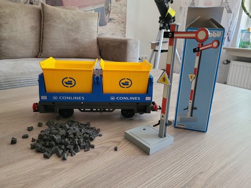 Playmobil 4125 kipplorenwaggon - 4125,