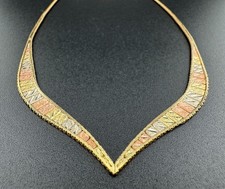 Collier 585 gold karat - collier,