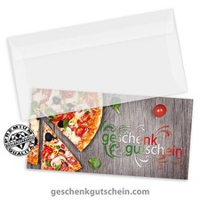 Gutscheinkarten "DINlang" mit