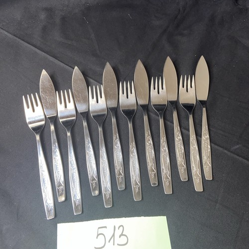 Fischbesteck bmf edelstahl - fischbesteck,