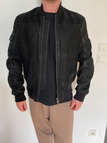 Tigha lederjacke schwarz - tigha,