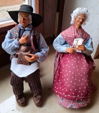 DEKO altes Ehepaar, Oma und Opa Figuren