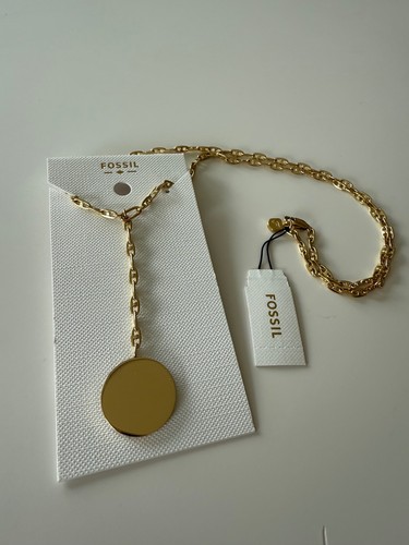Fossil kette mit anhänger - -,