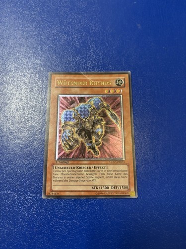 Yugioh karte wütender rhynos - yugioh,