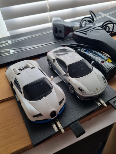 Scalextric silber ferrari - silber,