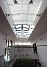 VERANDA FTS Wintergartenmarkise, Sonnenschutz + zwei Motoren und FTS Steuerung