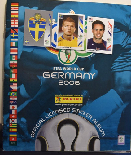 Panini 2006 5 ungeklebte - wm,