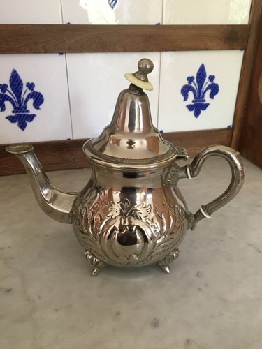 Vintage marokkanische teekanne - marokkanische,
