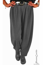 LAGENLOOK Ballon-Hose schwarz