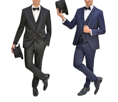 Herren schalkragen anzug mit - herren,