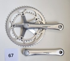 Shimano 600 Rennrad Kurbelgarnitur FC-6400 / 172,5 mm / 2-Fach