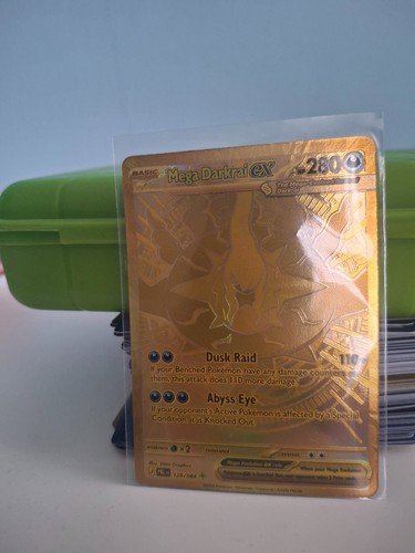 Pokémon mega darkrai - ex, gold