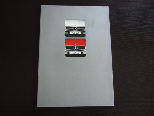 Mercedes prospekt 350slc - ·,