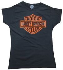 WoW BRAVADO Official HARLEY DAVIDSON Merchandise BAR & SHIELD Vintage T-Shirt L