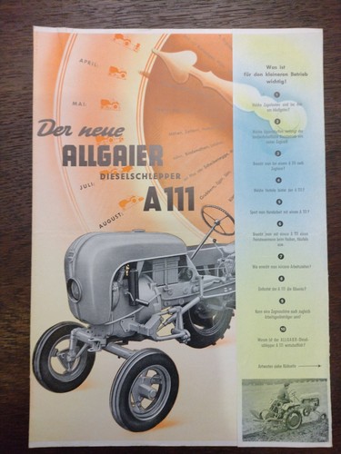 Original allgaier a111 - allgaier,