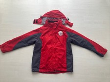 Herren Jacke rot-schwarz 44