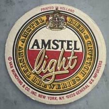 Bierdeckel Coaster Beermat Amstel Light Heineken  #1056#