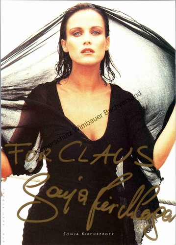 Original autogramm sonja - autogramm,