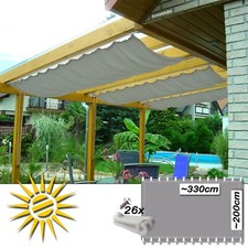 Seilzugsystem Seilspannmarkise