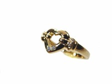 Gold herz ring - herz,