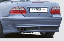 Rieger Heckansatz Ansatz für Heck passend für Mercedes CLK W208 - 00071005