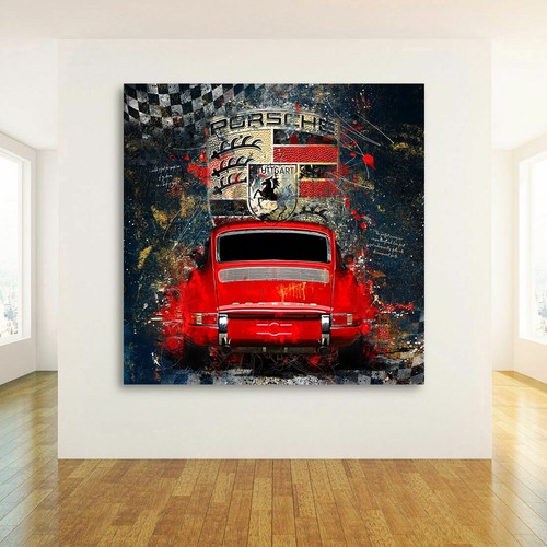 Leinwand bild porsche 911 pop - bild,