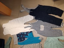 Kleidungspaket Junge 74 SCHLAFSACK HOSEN PULLOVER Winteranzug 