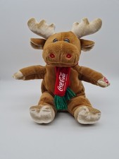 Coca Cola Elch Rudi 22 cm McDonalds 2001 mit Sound getestet Sammler RARITÄT 