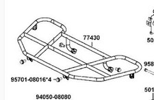 KYMCO VORDERER GEPÄCKTRÄGER