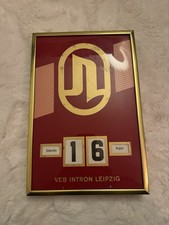 Drehkalender - Dauerkalender - Ewiger Kalender - VEB Intron Leipzig - Englisch